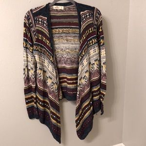 **DONATED** Hollister Multicolored Cardigan